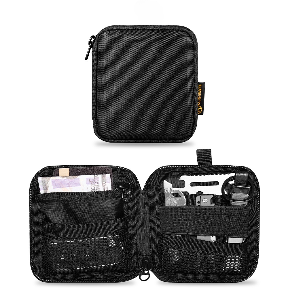 Edc Everyday Carry Gear - กระเป๋าจัดระเบียบอเนกประสงค์ขนาดเล็กสำหรับพกพา - กระเป๋าใส่ของใช้ประจำวันสำหรับอุปกรณ์ เครื่องมือ เงินสด บัตร