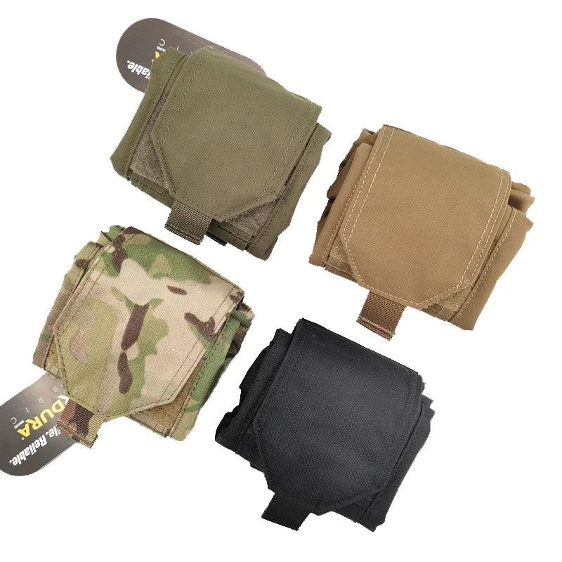 Edc Everyday Carry - กระเป๋าใส่แม็กกาซีนแบบพับได้ Multicam Drop Dump Pouch Tactical