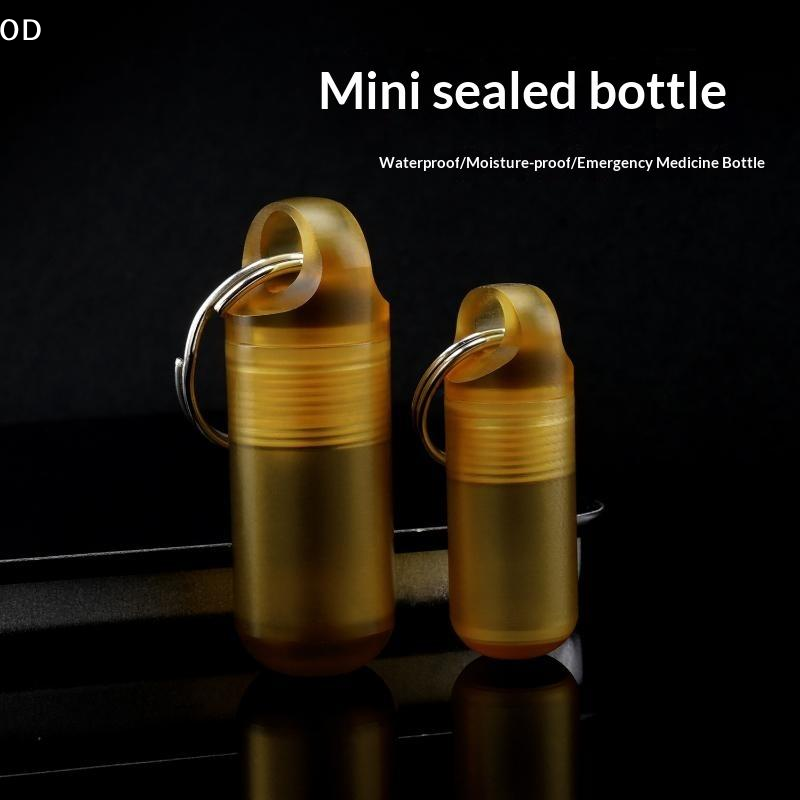 Edc Pill Carry - ขวดยา PEI ขนาดเล็ก กล่องเก็บของอเนกประสงค์ เครื่องมือพกพาสำหรับกิจกรรมกลางแจ้ง EDC