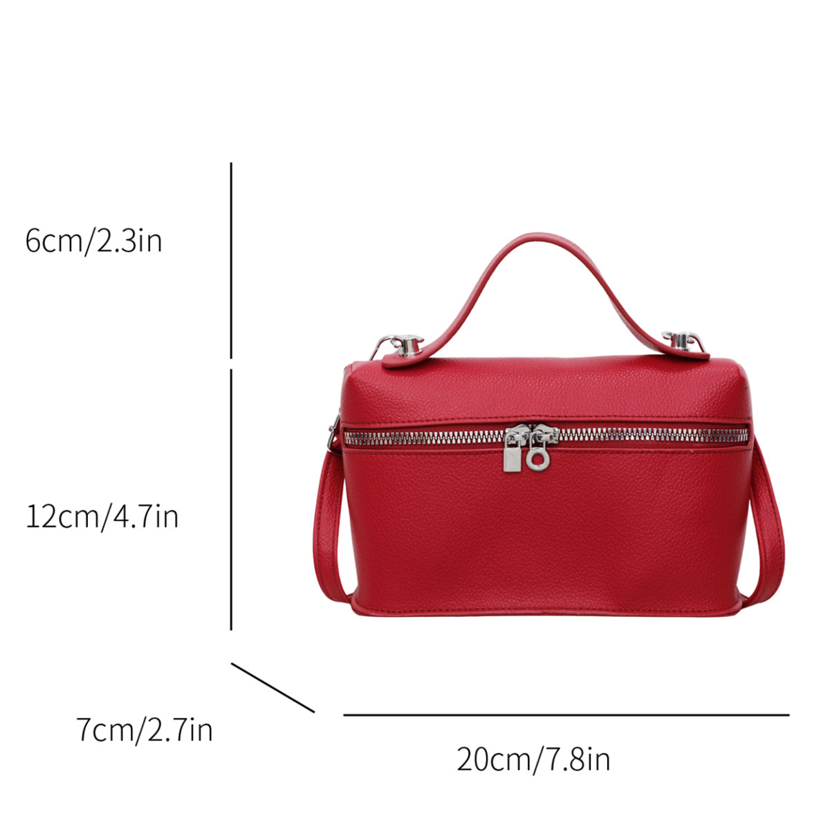 กระเป๋าทรงกล่องสีพื้นสไตล์มินิ - Edc Carry Bag บทวิจารณ์และราคา