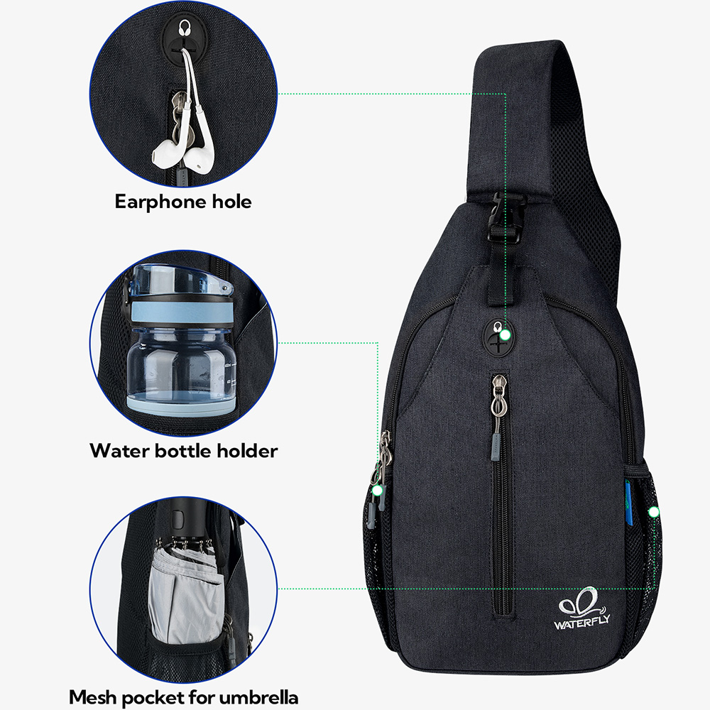 WATERFLY กระเป๋าสะพายข้างกระเป - Edc Carry Bag บทวิจารณ์และราคา