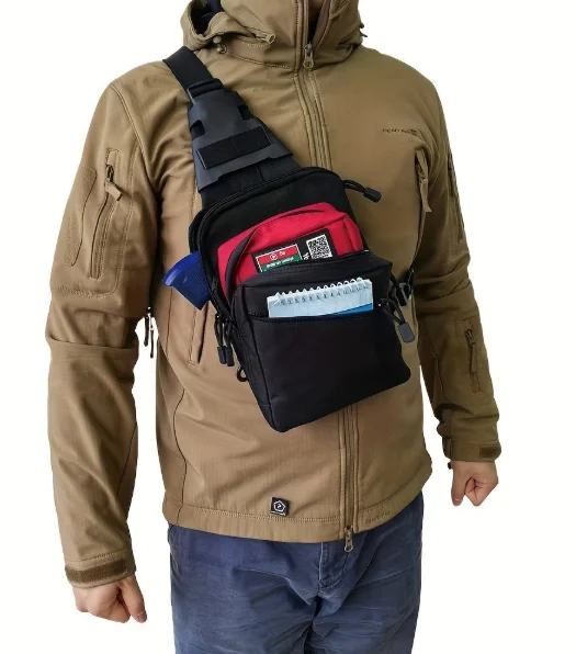 กระเป๋าสะพายแบบยุทธวิธีสำหรับพ - Edc Concealed Carry Fanny Pack บทวิจารณ์และราคา