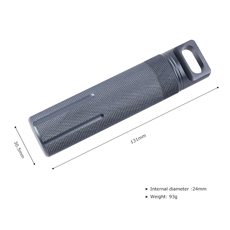 กลางแจ้งกันน้ำ Pill Fob ตรงกัน - Pill Fob Capsule บทวิจารณ์และราคา