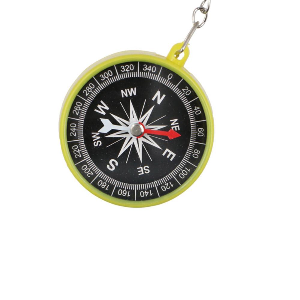 เข็มทิศพกพาสำหรับตั้งแคมป์กลาง - Compass Keychain Mini บทวิจารณ์และราคา