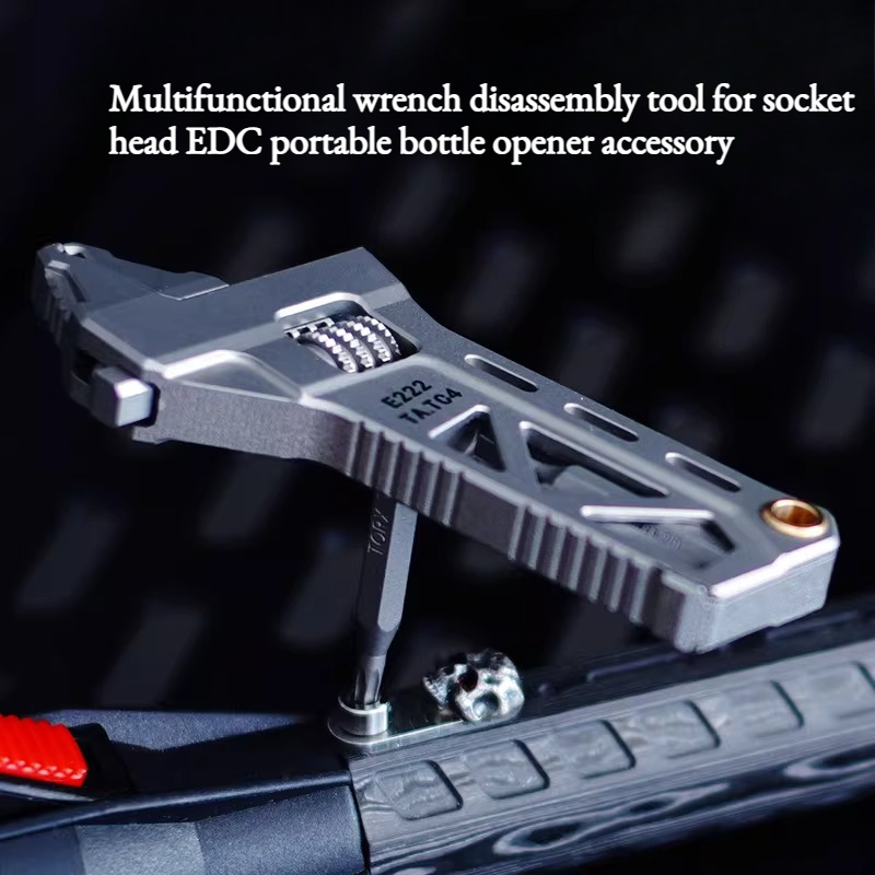 ประแจและคีมโลหะผสมไทเทเนียม TC - Edc Carry Pliers บทวิจารณ์และราคา