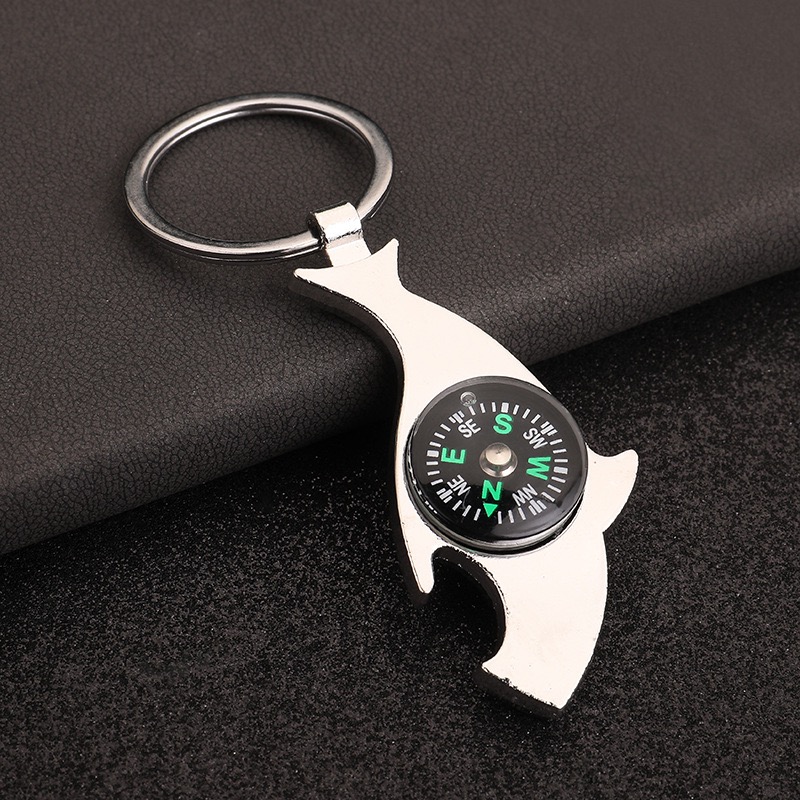 ที่ไม่ซ้ํากันเข็มทิศเดินเรือพว - Compass Keychain Mini บทวิจารณ์และราคา