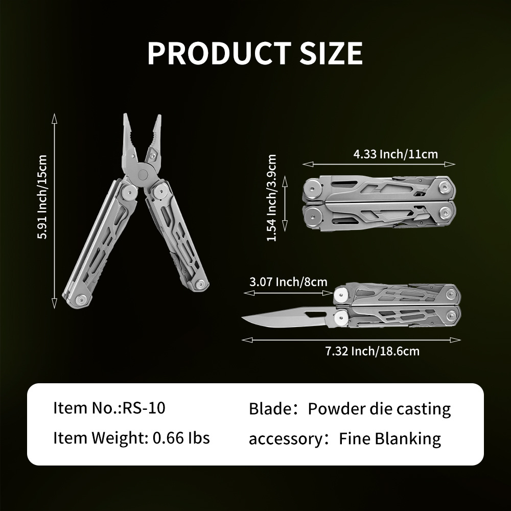 คีมอเนกประสงค์ 19 in 1 แบบพับไ - Edc Carry Pliers บทวิจารณ์และราคา