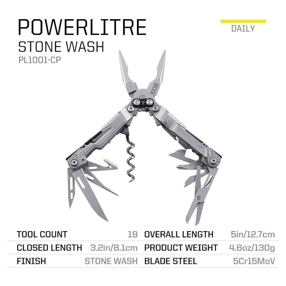 SOG 19 in 1 PowerLitre Mini Mu - Edc Carry Pliers บทวิจารณ์และราคา