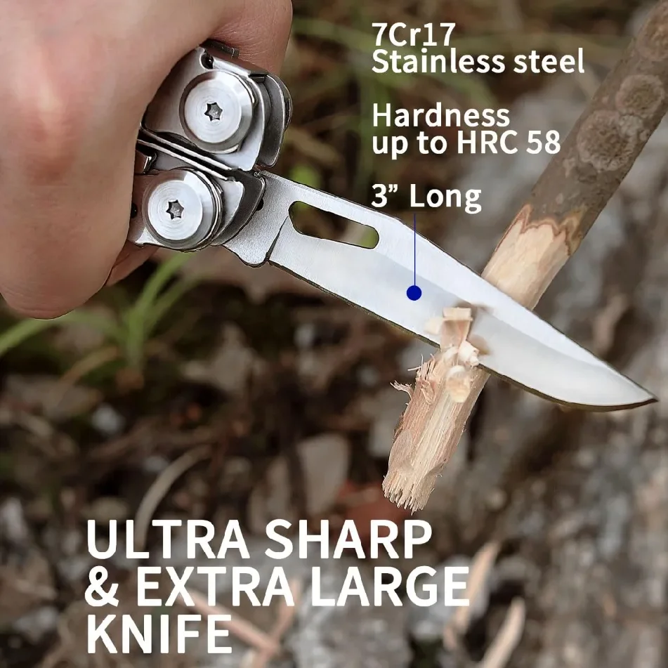 คีมพับได้อเนกประสงค์สำหรับกิจก - Edc Carry Pliers บทวิจารณ์และราคา