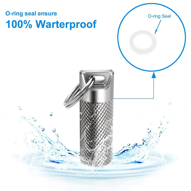 กล่องยาพกพาขนาดเล็กกันน้ำ ทำจา - Edc Pill Carry บทวิจารณ์และราคา