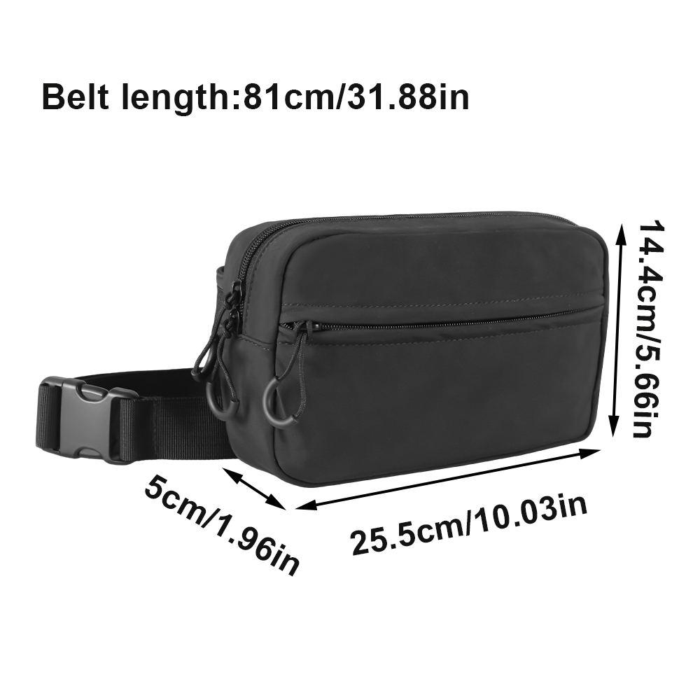 กระเป๋าคาดเอวแบบซ่อนสำหรับพกพา - Edc Concealed Carry Fanny Pack บทวิจารณ์และราคา