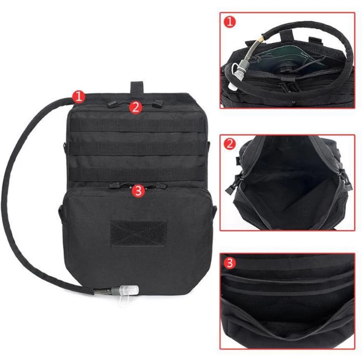 กระเป๋าเป้สะพายหลังสำหรับออกแค - Edc Carry Items บทวิจารณ์และราคา