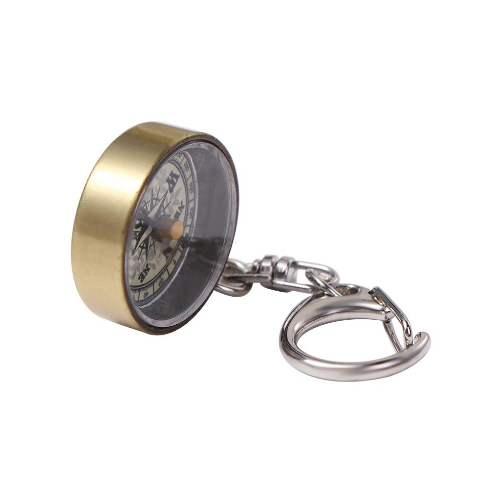 พวงกุญแจ 1 ชิ้น ทำจากโลหะผสมสั - Compass Keychain Mini บทวิจารณ์และราคา