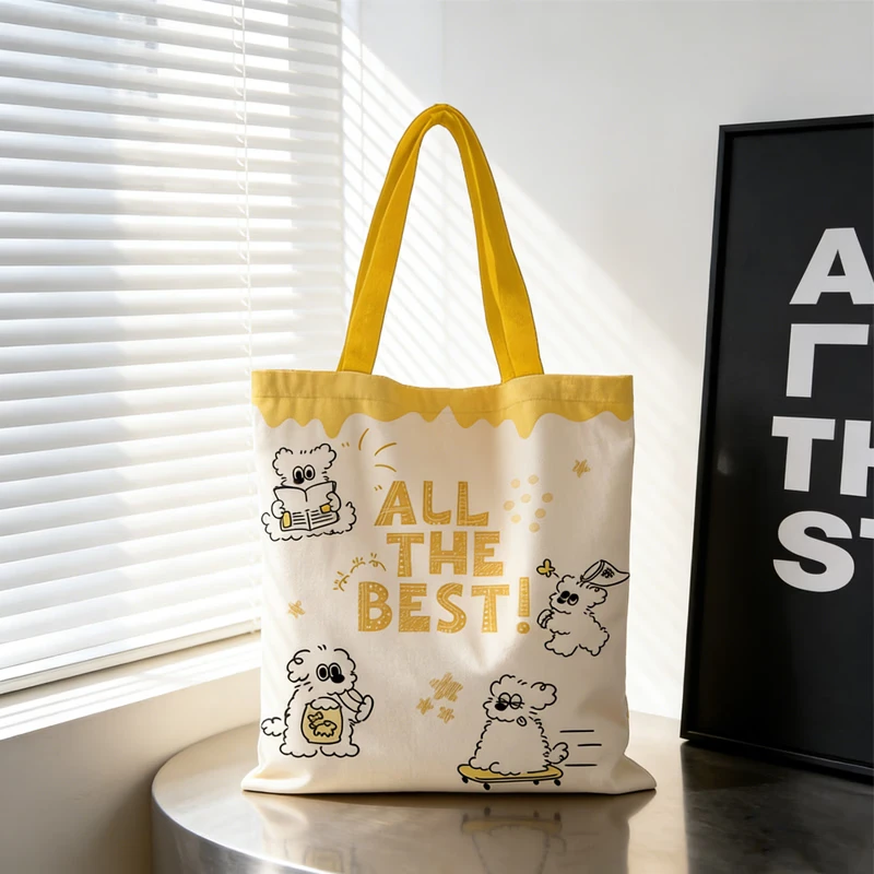 กระเป๋าผ้าแคนวาสลายการ์ตูนใหม่ - Edc Carry Bag บทวิจารณ์และราคา