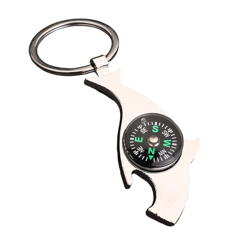 พวงกุญแจเข็มทิศขนาดเล็ก พวงกุญ - Compass Keychain Mini บทวิจารณ์และราคา