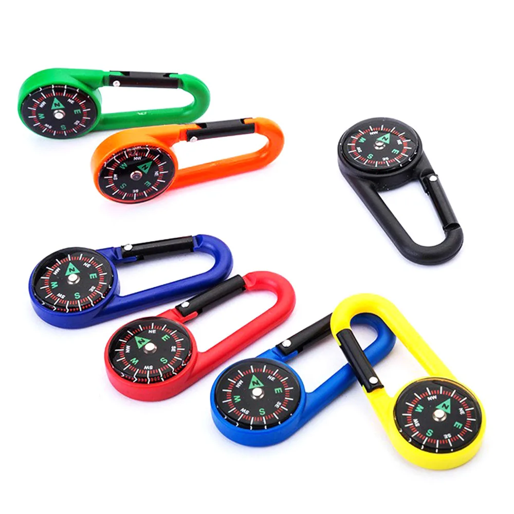 เข็มทิศขนาดเล็กแบบพกพาพร้อมคาร - Compass Keychain Mini บทวิจารณ์และราคา