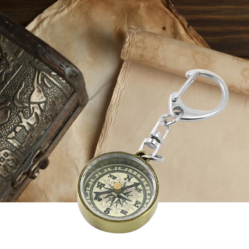 อุปกรณ์ปีนเขาลดราคา  พวงกุญแจเ - Compass Keychain Mini บทวิจารณ์และราคา