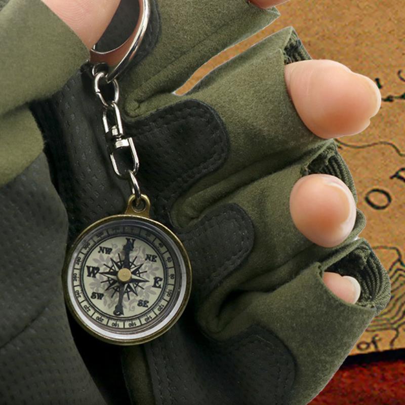 อุปกรณ์ปีนเขาลดราคา  พวงกุญแจเ - Compass Keychain Mini บทวิจารณ์และราคา