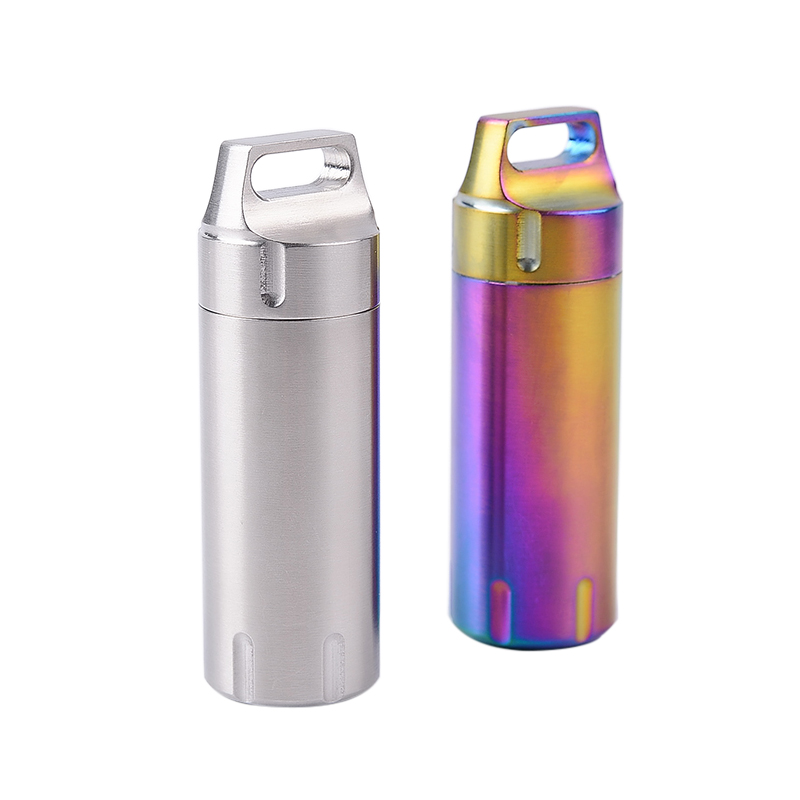 สุญญากาศWatertightภาชนะที่เก็บ - Pill Fob Capsule บทวิจารณ์และราคา