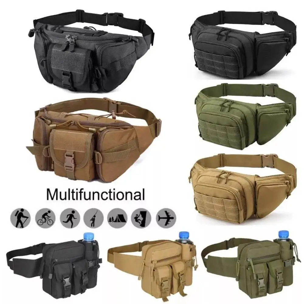 กระเป๋าคาดเอวแบบยุทธวิธีสำหรับ - Edc Concealed Carry Fanny Pack บทวิจารณ์และราคา