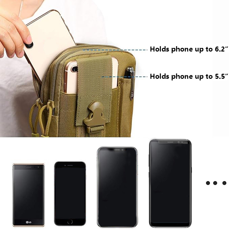 Universal EDC ยุทธวิธี Molle ก - Edc Carry Bag บทวิจารณ์และราคา